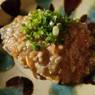 厚揚げのひき肉みぞれ餡